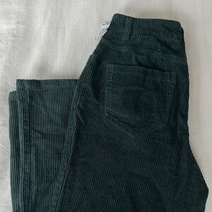 RSQ Dark Green Corduroy Pants